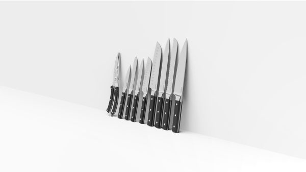 BERGHOFF - BergHOFF DINA GENE Paslanmaz Çelik Santoku Bıçağı 20 cm (1)