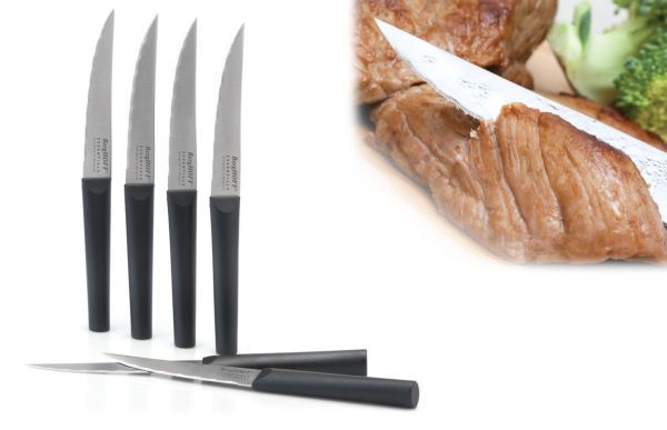 BERGHOFF - Berghoff Essentials 18/10 Paslanmaz Çelik 6 Parça Steak Bıçak Seti (1)