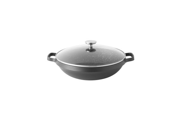 Berghoff - Berghoff Gem Döküm Alu. Wok Tava 28 cm (1)