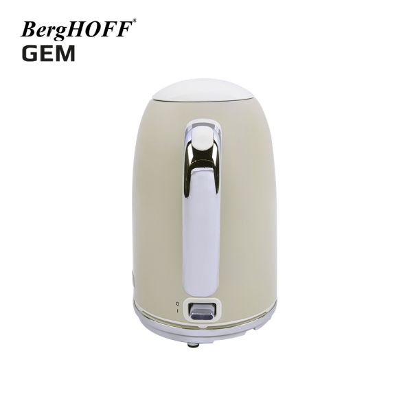 BERGHOFF - BergHOFF GEM RETRO 1.7 Litre Vanilya Krem Rengi Su Isıtıcısı (1)