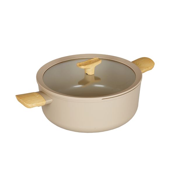 BERGHOFF - BergHOFF LEO Balance Latte rengi Pilav Tenceresi 28 cm (1)