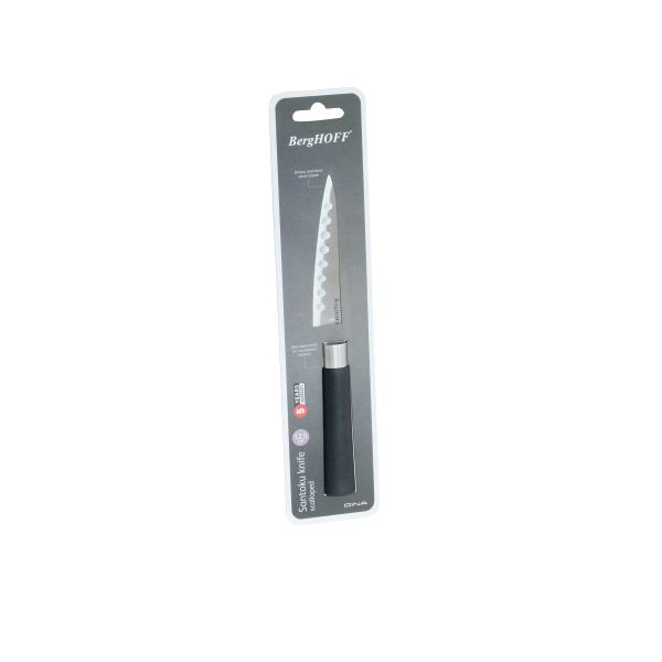 BERGHOFF - BerhgHOFF Dina Codon Paslanmaz Çelik Santoku Bıçağı 12,5cm (1)